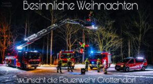 Read more about the article Weihnachtsgruß der Feuerwehr Crottendorf