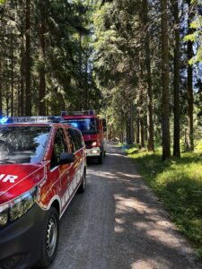 Mehr über den Artikel erfahren Brand Mittel – Kretscham – Waldbrand beginnend