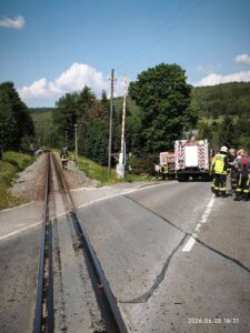 Mehr über den Artikel erfahren Brand Mittel Fläche – Hammmerunterwiesenthal – Bahndammbrand
