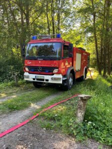Mehr über den Artikel erfahren Brand Mittel Fläche – Oberwiesenthal – Bahndammbrand