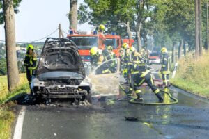 Mehr über den Artikel erfahren Brand Klein – Crottendorf – PKW Brand